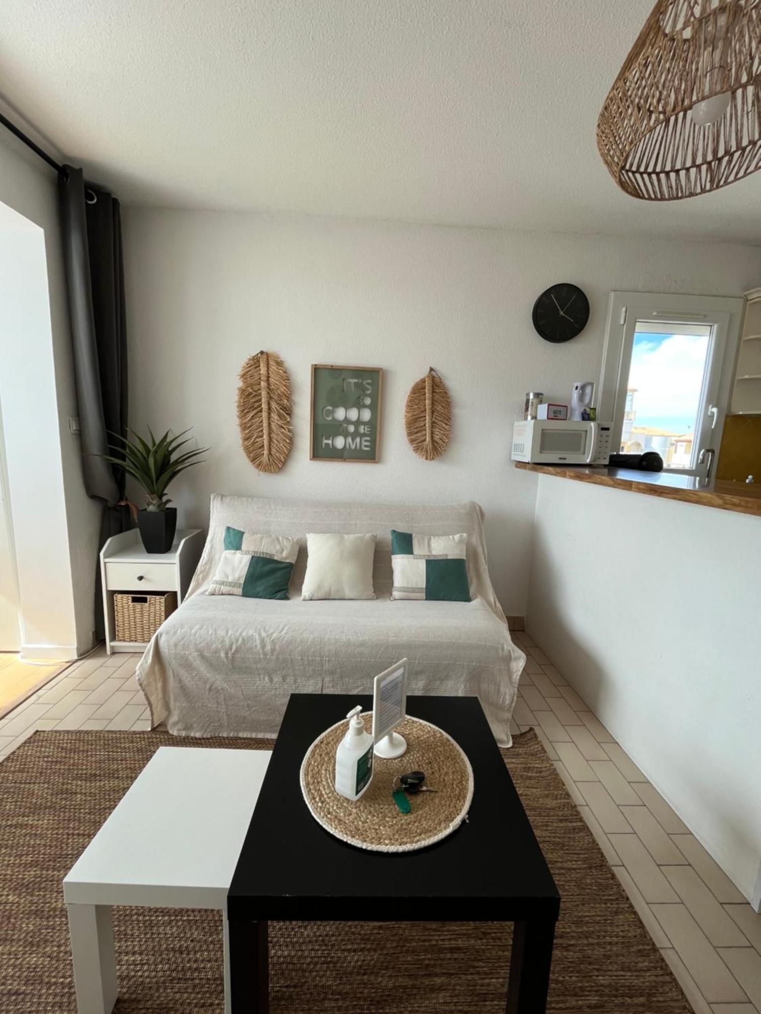 T2 Vue Panoramique Sur Mer Quartier Des Quilles Sète Kültér fotó